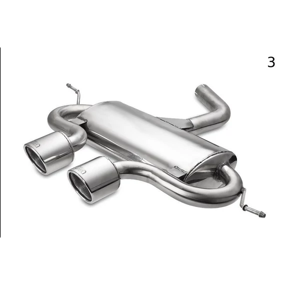 VOLKSWAGEN GOLF VI, GOLF V R32,  SCIROCCO 3  SPORTS EXHAUST MUFFLER EXHAUST