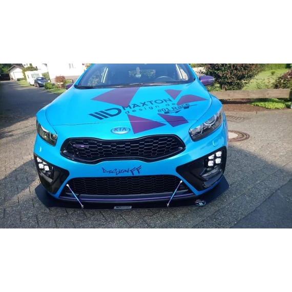 FRONT RACING SPLITTER KIA CEE'D / PRO CEE'D GT MK2