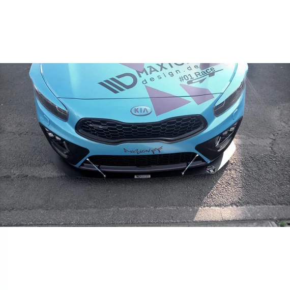 FRONT RACING SPLITTER KIA CEE'D / PRO CEE'D GT MK2