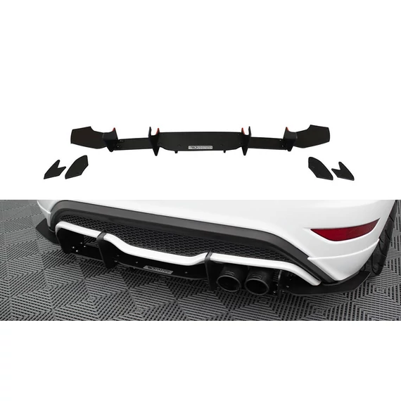 Rear Diffuser V.2 Ford Fiesta Mk7 ST FL