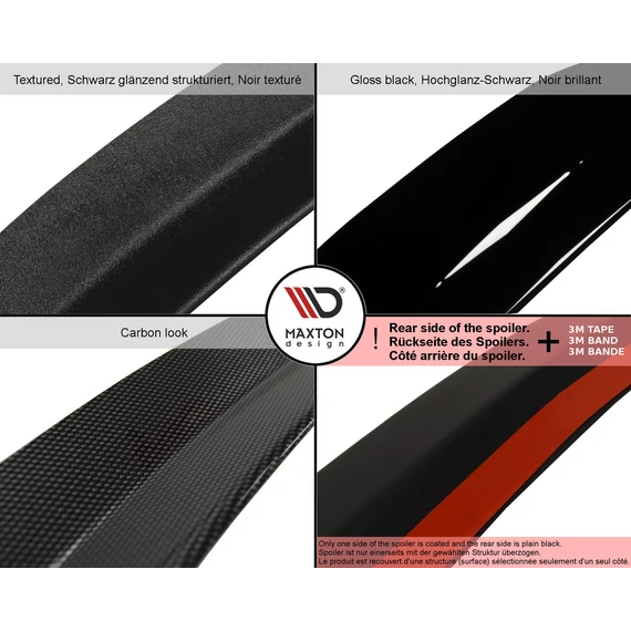 Spoiler Cap Audi S6 C5 Sedan