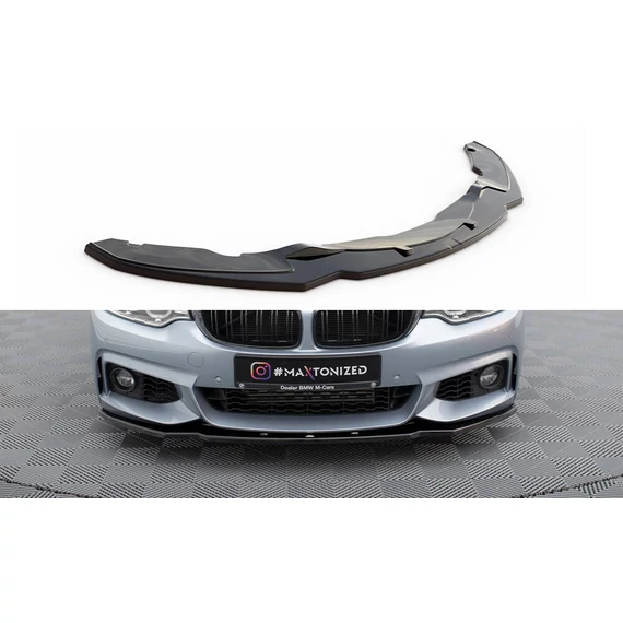 Első Splitter v.1 for BMW 4 F32 M-PACK
