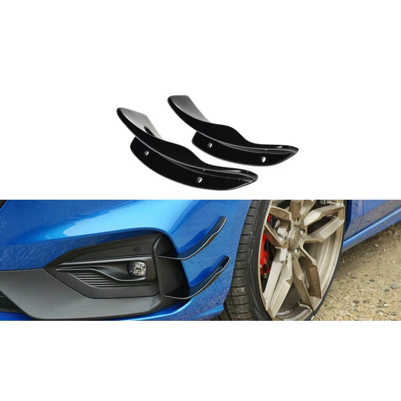 Front Bumper Wings (Canards) Ford Focus ST / ST-Line Mk4