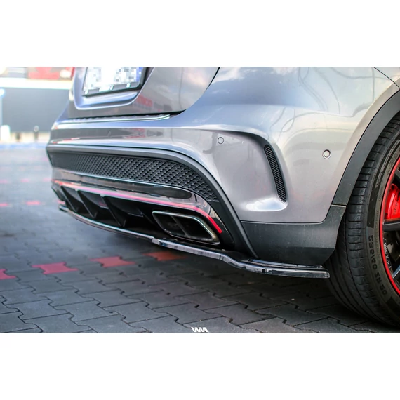 Központi Hátsó SPLITTER (WITHOUT VERTICAL BARS) MERCEDES-BENZ GLA 45 AMG SUV (X156) PREFACE