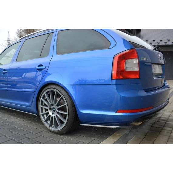 Hátsó Oldalsó Splitter Skoda Octavia RS Mk2 / Mk2 FL Sedan / Combi