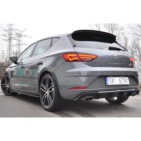 Hátsó Diffúzorok V.1 Seat Leon Cupra Mk3 FL Hatchback