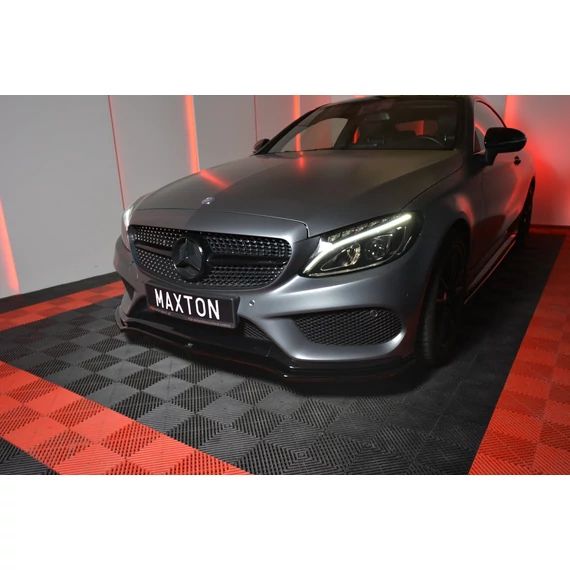 Első Splitter V.1 MERCEDES- BENZ C-CLASS W205 COUPE AMG-LINE