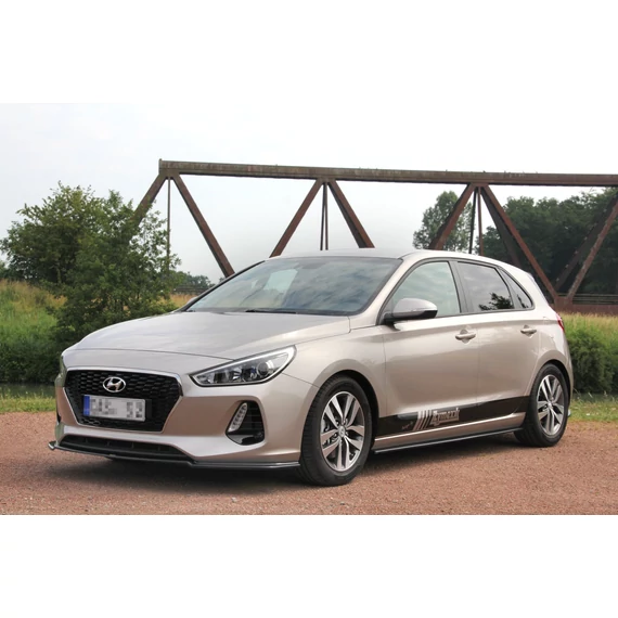 Első Splitter V.1 HYUNDAI I30 MK3 HATCHBACK