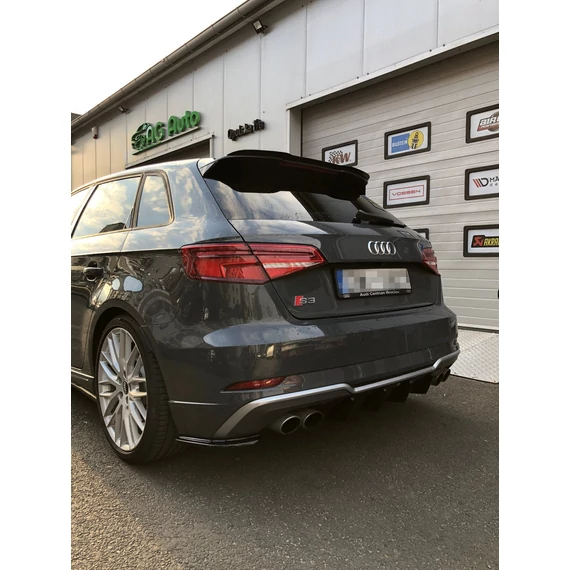 Hátsó Oldalsó Splitter Audi S3 8v Facelift
