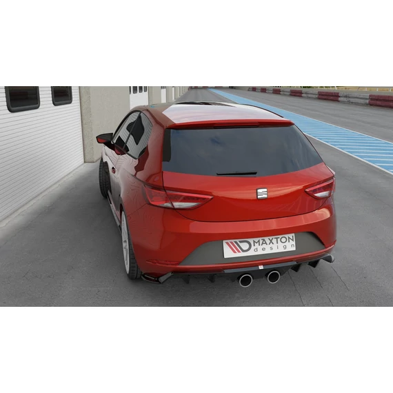 Hátsó Diffúzorok V.2 Seat Leon Cupra Mk3 FL Hatchback