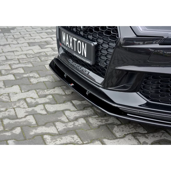 Első Splitter V.1 Audi RS3 8V FL Sportback