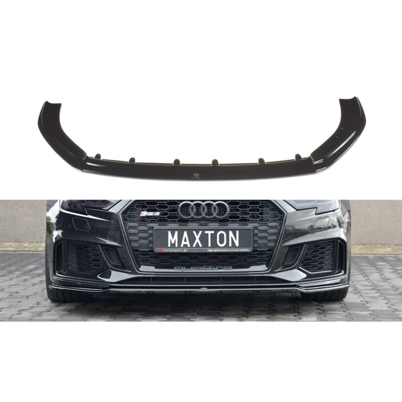 Első Splitter V.2 Audi RS3 8V FL Sportback