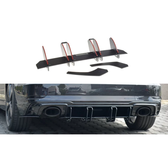 Rear Diffuser V.2 Audi RS3 8V FL Sportback