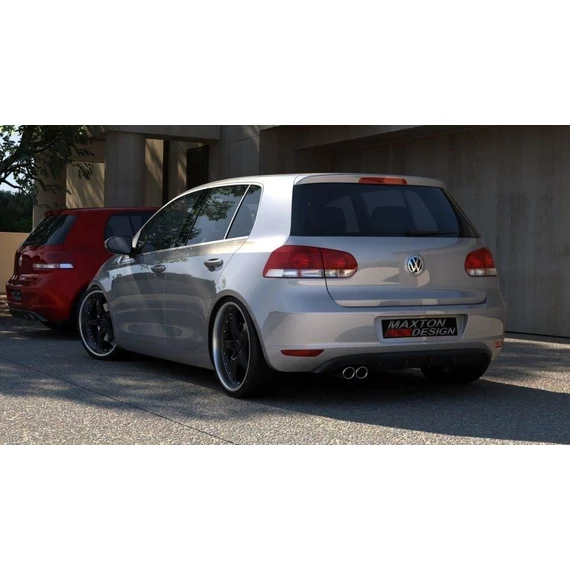 Hátsó Diffúzorok VW GOLF VI WITH 1 EXHAUST HOLE