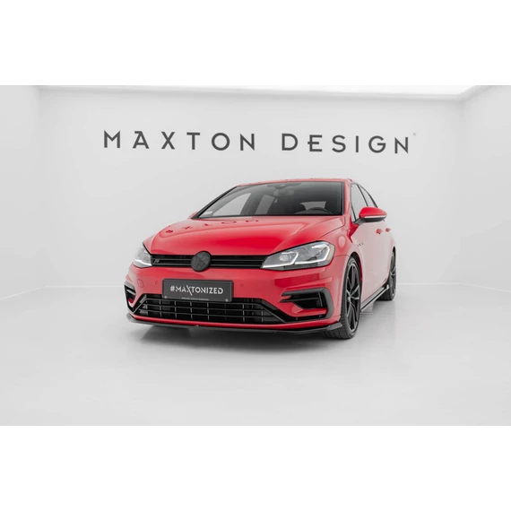 Első Splitter V.7 VW Golf 7 R / R-Line Facelift