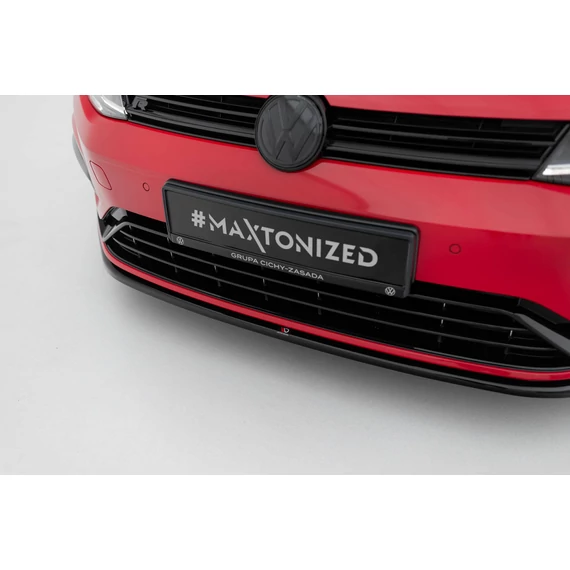 Első Splitter V.7 VW Golf 7 R / R-Line Facelift