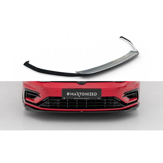 Első Splitter V.7 VW Golf 7 R / R-Line Facelift