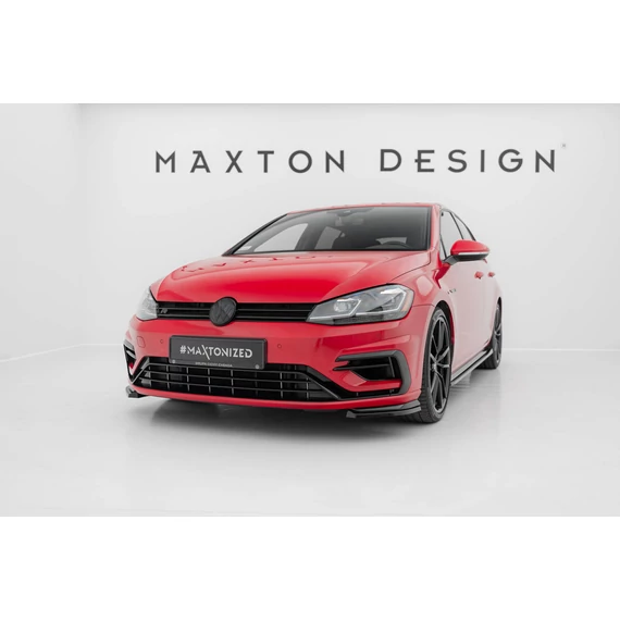 Első Splitter V.8 VW Golf 7 R / R-Line Facelift