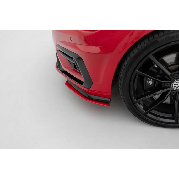 Első Splitter V.8 VW Golf 7 R / R-Line Facelift