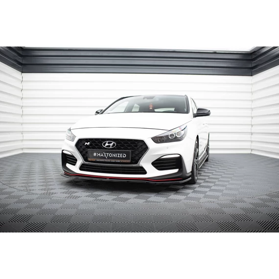 Első Splitter V.2 Hyundai I30 N Mk3 Hatchback / Fastback