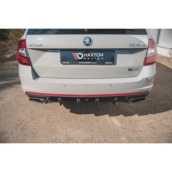 Hátsó Diffúzorok V.1 Skoda Octavia RS Mk3 / Mk3 FL Hatchback / Estate