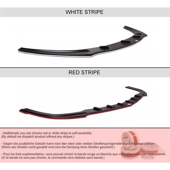 Első Splitter v.2 MERCEDES CLA 45 AMG C117 (PREFACE)