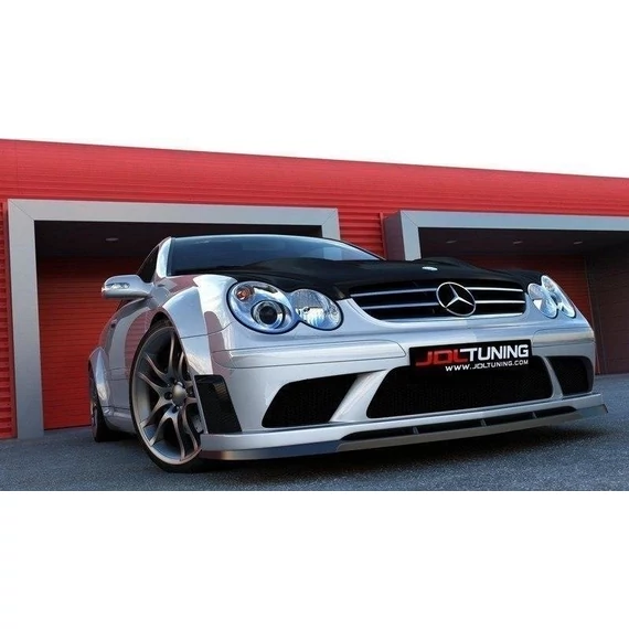 Első Splitter MERCEDES CLK W209 (FOR ME-CLK-209-BLACK-F1 BUMPER)