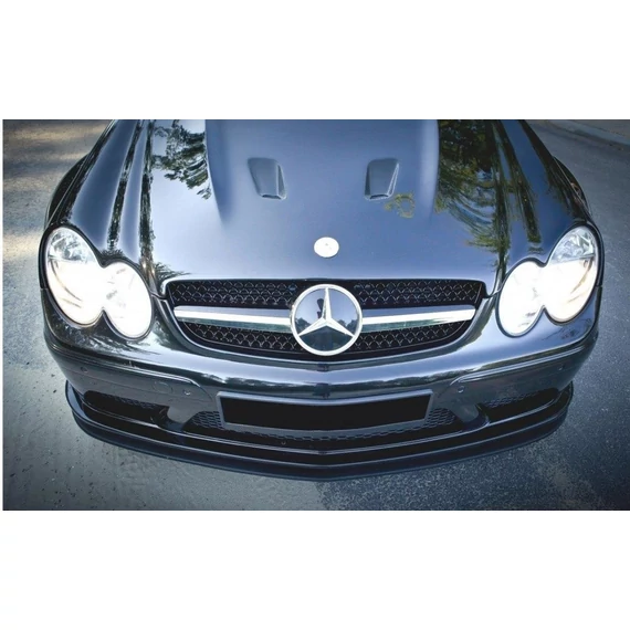Első Splitter MERCEDES CLK W209 BLACK (SL BLACK SERIES LOOK)