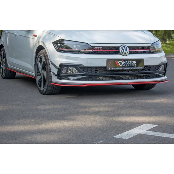 Első Splitter V.2 VW POLO MK6 GTI