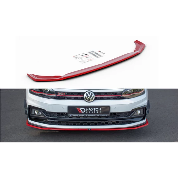 Első Splitter V.2 VW POLO MK6 GTI