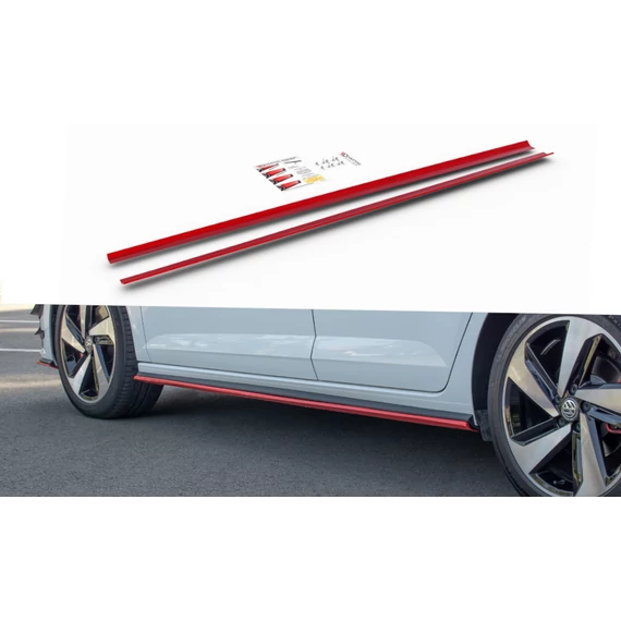 Oldalsó szoknyák Diffúzorok VW POLO MK6 GTI