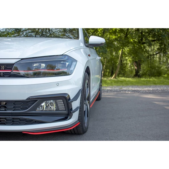 Első Splitter V.5 VW POLO MK6 GTI