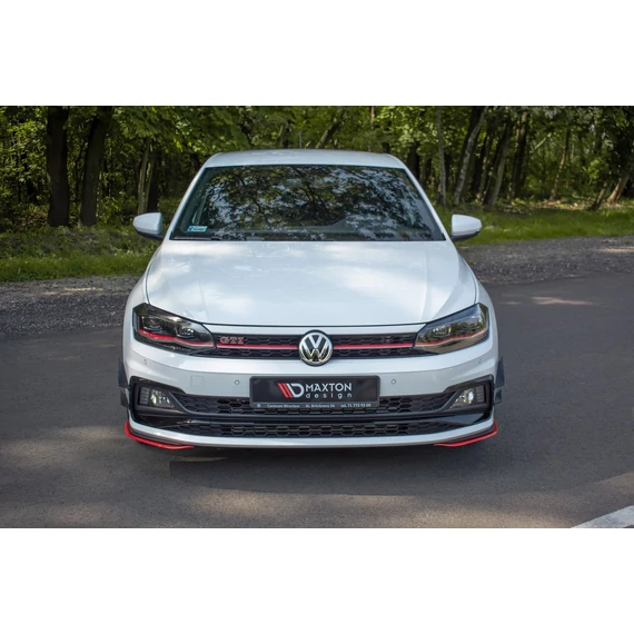 Első Splitter V.5 VW POLO MK6 GTI