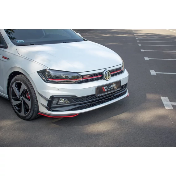 Első Splitter V.5 VW POLO MK6 GTI