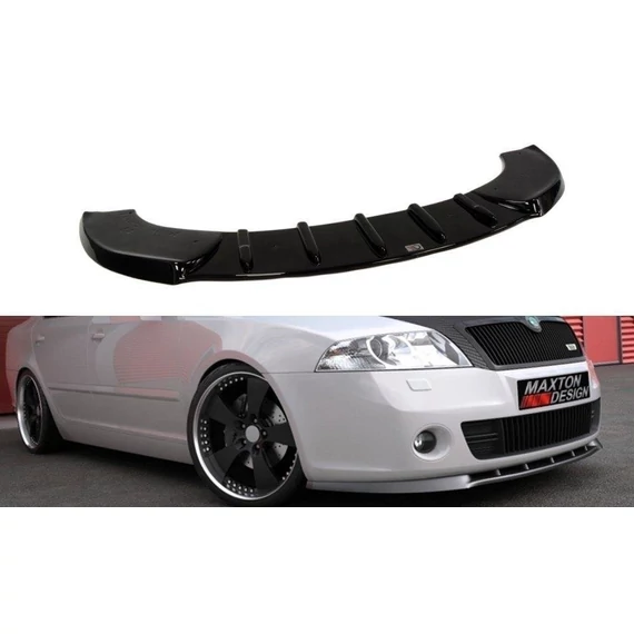Első Splitter OCTAVIA 2, FIT ONLY FOR OCTAVIA 2 RS PREFACE MODEL