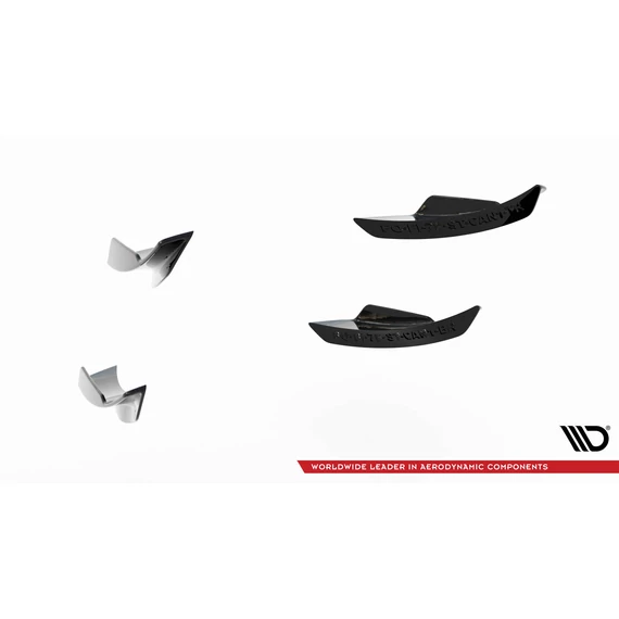 Front Bumper Wings (Canards) Ford Fiesta 7 ST Facelift