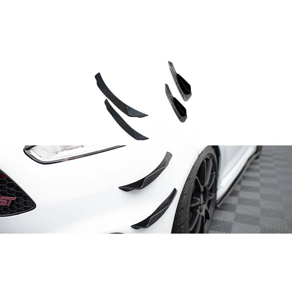 Front Bumper Wings (Canards) Ford Fiesta 7 ST Facelift