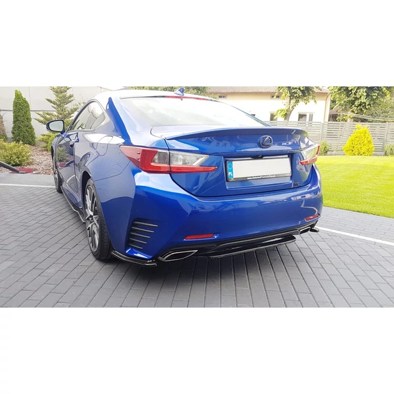 Központi Hátsó SPLITTER (WITHOUT VERTICAL BARS) Lexus Rc