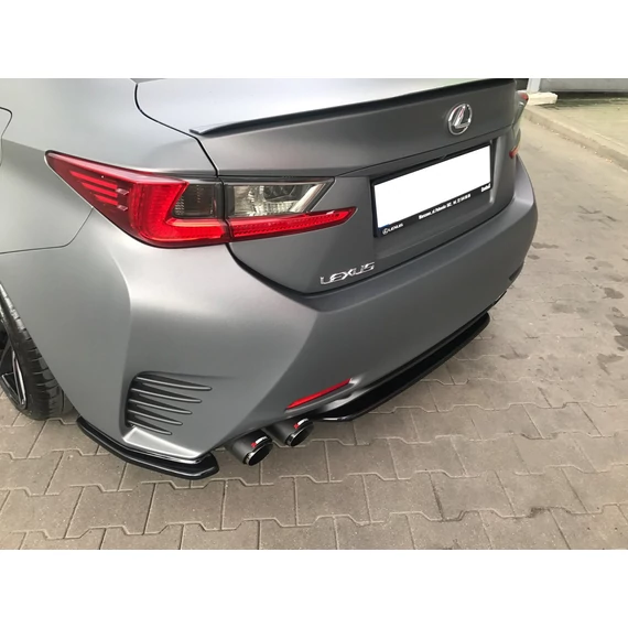 Központi Hátsó SPLITTER (WITHOUT VERTICAL BARS) Lexus Rc