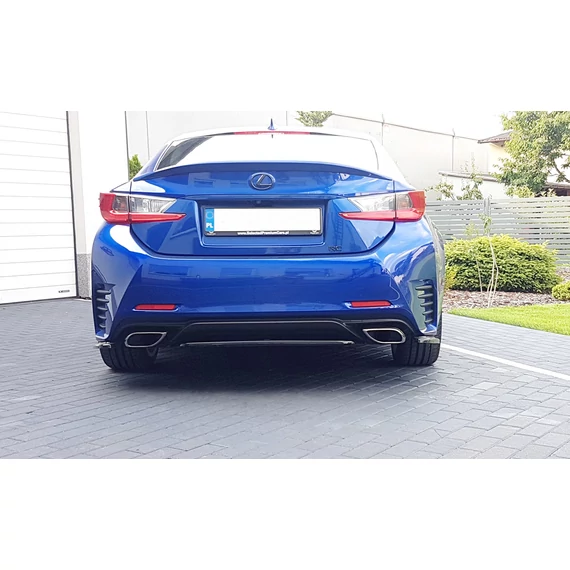 Központi Hátsó SPLITTER (WITHOUT VERTICAL BARS) Lexus Rc