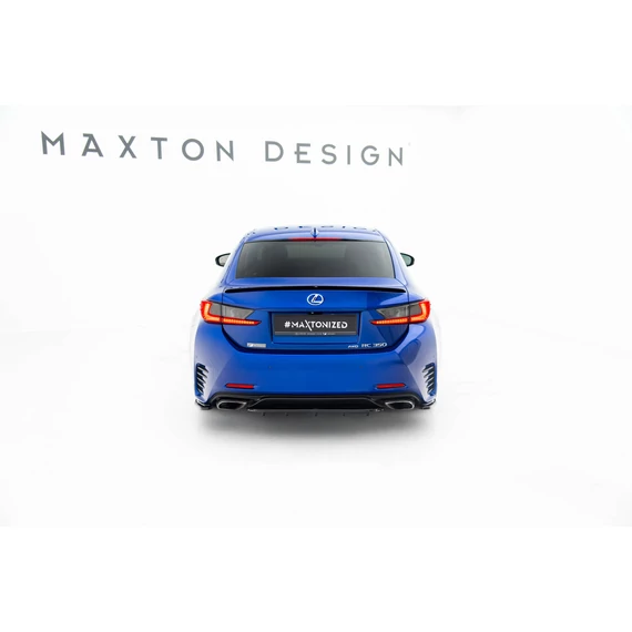 Központi Hátsó SPLITTER (WITH VERTICAL BARS) Lexus Rc