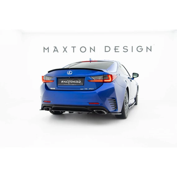 Központi Hátsó SPLITTER (WITH VERTICAL BARS) Lexus Rc