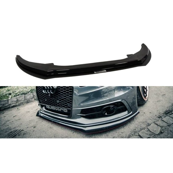 FRONT RACING SPLITTER AUDI A6 C7 S-LINE (2 splitters = 1 set)