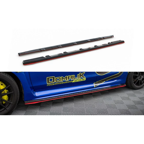 Oldalsó szoknyák Diffúzorok V.2 SUBARU WRX STI