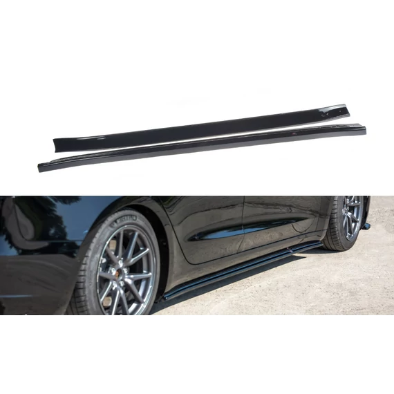 Oldalsó szoknyák Diffúzorok Tesla Model 3
