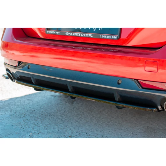 Központi Hátsó Splitter(with vertical bars)  Peugeot 508 GT Mk2
