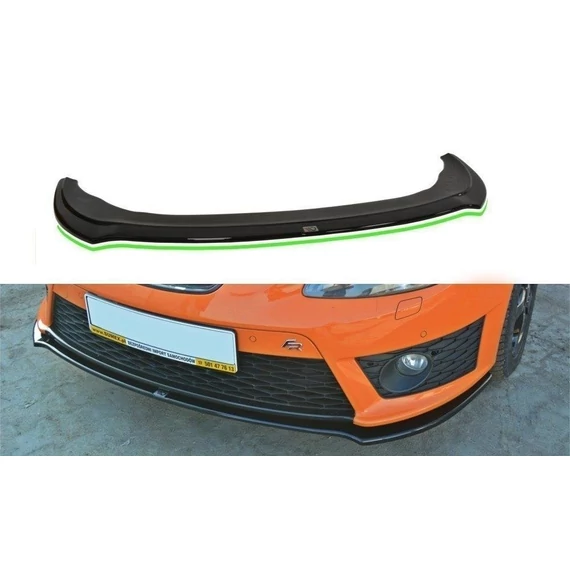 Első Splitter V.2 SEAT LEON MK2 CUPRA / FR (FACELIFT)
