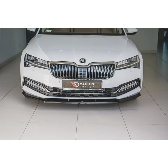 Első Splitter V.2 Skoda Superb Mk3 FL