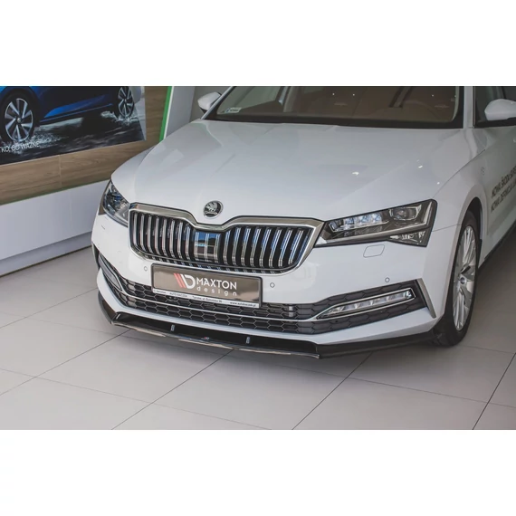 Első Splitter V.2 Skoda Superb Mk3 FL