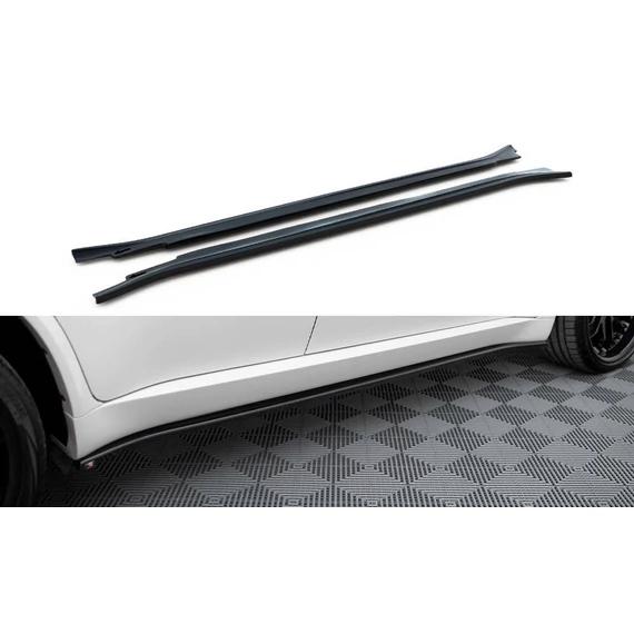 Oldalsó szoknyák Diffúzorok for BMW X5 E70 Facelift M-pack